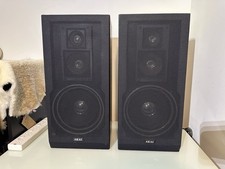 AKAI SR-HF3 3way Speaker System (needs Rubber Foam Repair