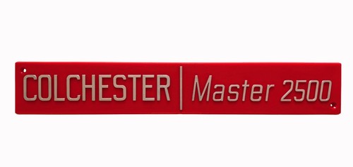 Colchester plastic master 2500 - master,