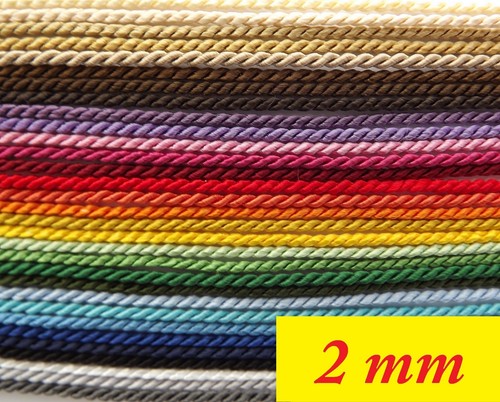 2mm twisted cord braided - 2mm,