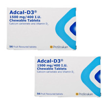 2x Adcal D3 1500mg/400 IU