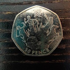 2011 Olympics Modern Pentathlon 50p Fifty Pence Circulated Collectable Coin