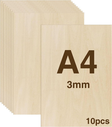 Wisyok 10pcs plywood - 10pcs, a4