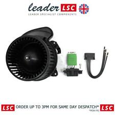 Heater Blower Fan Motor and Resistor with Wiring Vauxhall Corsa D NEW 95526380