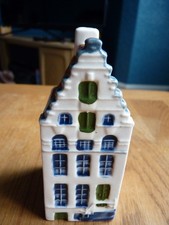 Collectable handpainted Dutch Canal House Singel 64 Amsterdam Royal Goedewaagen