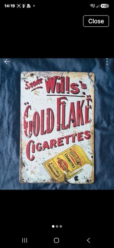 Vintage worn look wills gold - look,