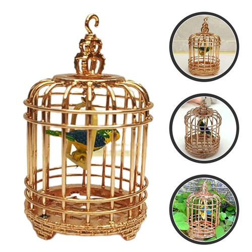 Decorative bird cage miniature - decorative,