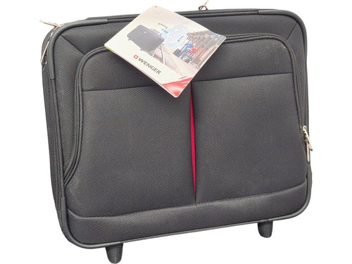 Wenger black laptop trolley - wenger,