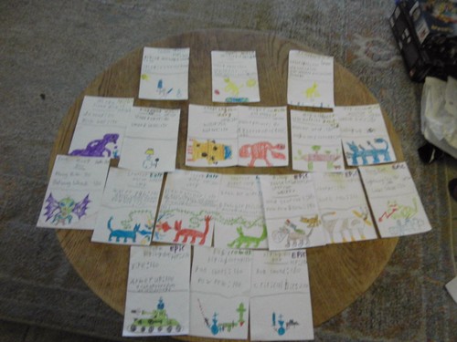 Flying dot battle cards - flying,