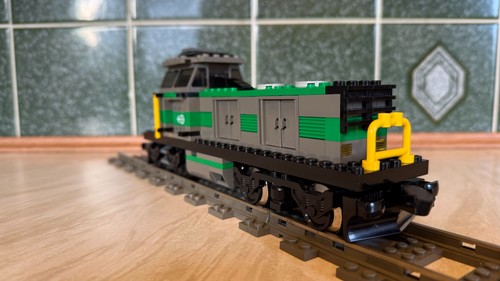 Lego train 4512 green - train,