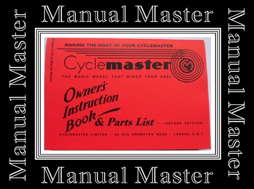 Cyclemaster owners - 25,