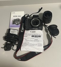 canon eos 550d + 18-55mm lens