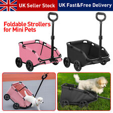 XXL Heavy Duty Dog Stroller Double Door Pet Trolley Carrier Cart Foldable Jogger