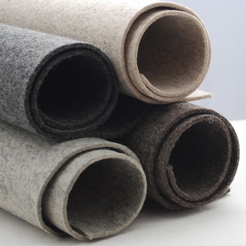100 wool felt fabric 3mm - wool,