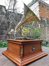 Antique HMV Gramophone Fully