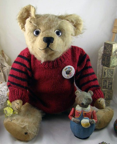 Antique french teddy - french, bear