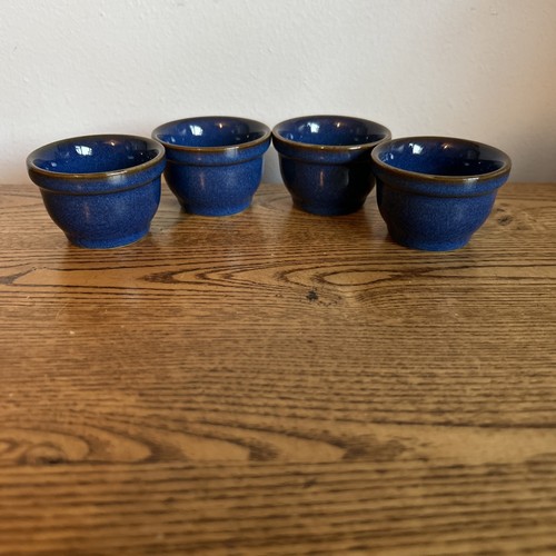 Denby imperial blue egg cups - denby,