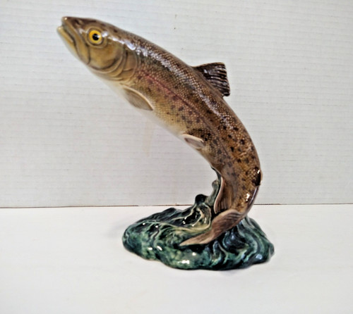 Vintage beswick leaping trout - beswick,