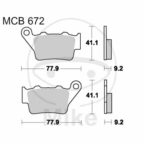 Brake pads sinter - brake, trw