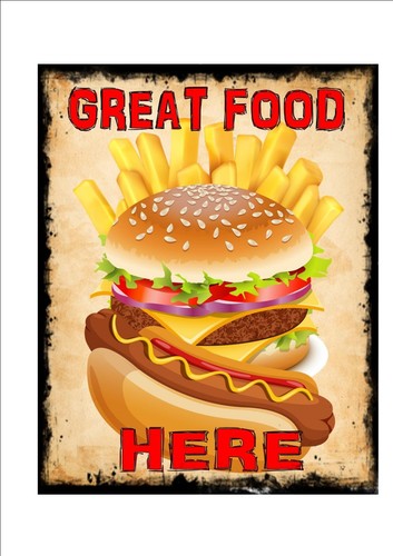 Cafe restaurant food sign - cafe,