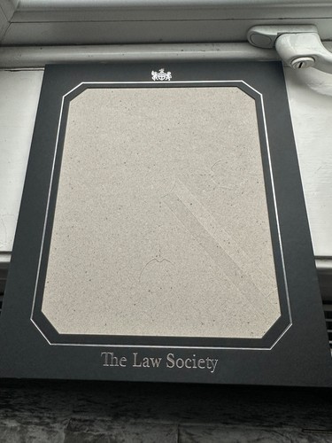 Law society cardboard - cardboard, photo