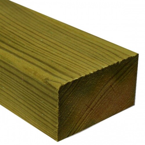 Pressure treated softwood - treated,