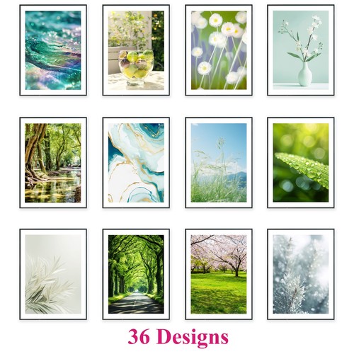Green botanic nature wall - botanic,