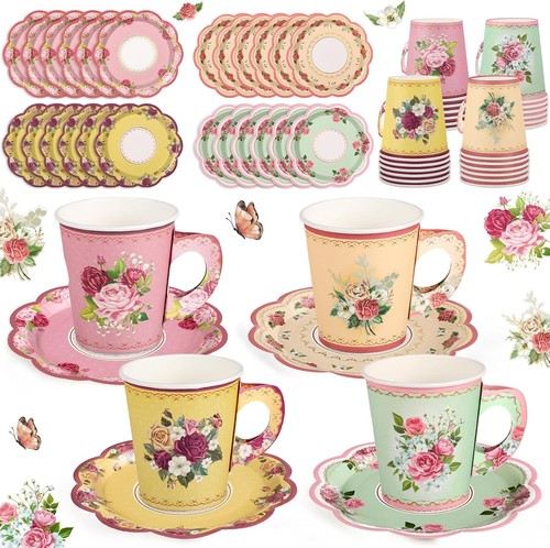 Sets vintage floral tea - 24,