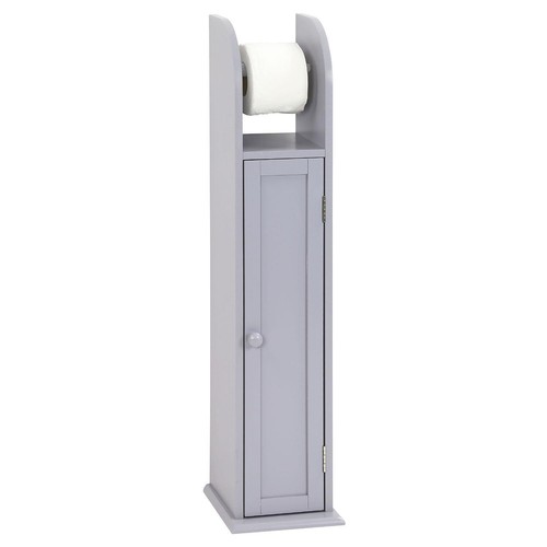 Grey narrow bathroom cabinet - narrow,