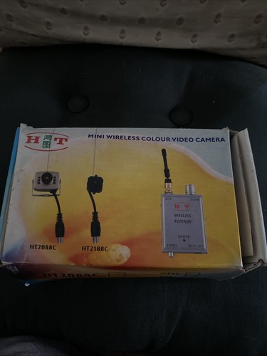 Mini wireless colour video - ht,