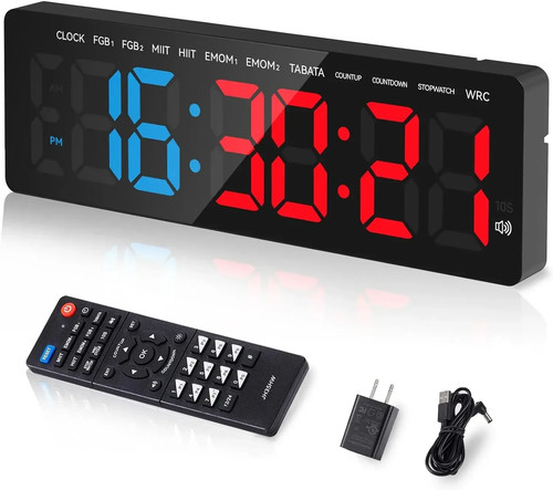 Inch large led gym timer - 3.5-inch,