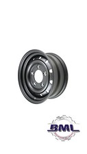 LR RR CLASSIC WHEEL ASSEMBLY STEEL WOLF STYLE MATT BLACK. PART- ANR4583PM