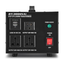 2000W/3000W Voltage Transformer Regulator AC 220V to 110V Step-up/down Converter