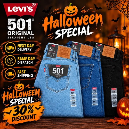 Levis 501 mens denim - 501,