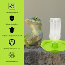 2 In 1 Feeding Food And Water Bowl Reptile Water Dish Tortoise Water Bowl