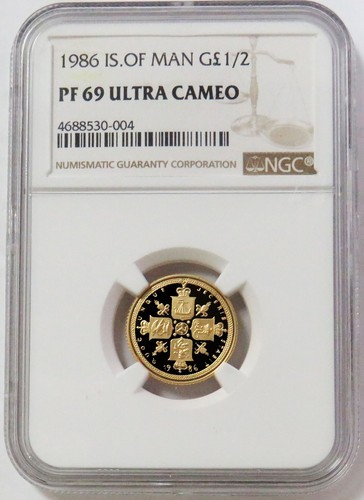 1986 gold isle man only - isle, 12