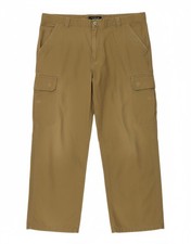 MURPHY & NYE Mens Straight Cargo Trousers W40 L29 Khaki Cotton BR12