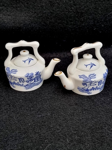 Miniature coalport willow - 2,