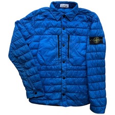Stone Island Garment Dyed Micro Yarn Down Overshirt Jacket M