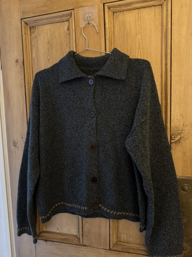 Toast blue fleck wool - toast,