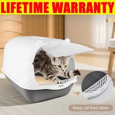 Large Hooded Cat Litter Trays