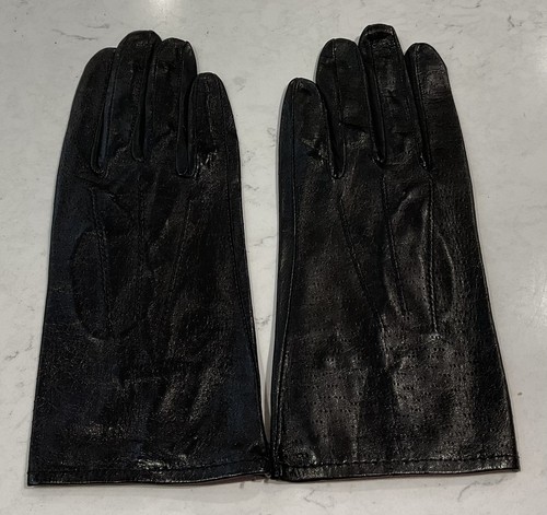 Unworn vintage black kid - black,