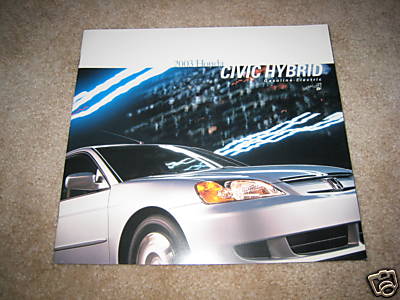 2003 honda civic hybrid sales - honda,