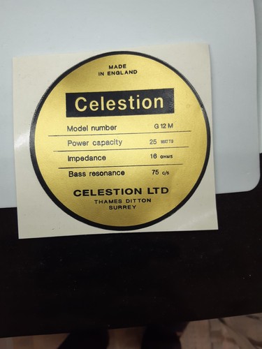 Replacement celestion g12m - celestion,