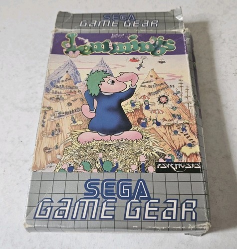 Lemmings sega game gear - lemmings,