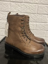Zara brown washed out boots