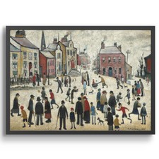 LS Lowry People Standing About