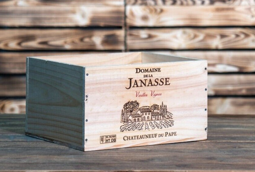 Wooden wine box crate 6 - box,
