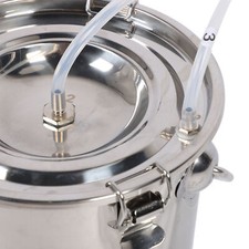 Goat Milking Machine 7L Adjustable Suction Stainless Steel Electric Milker Tools