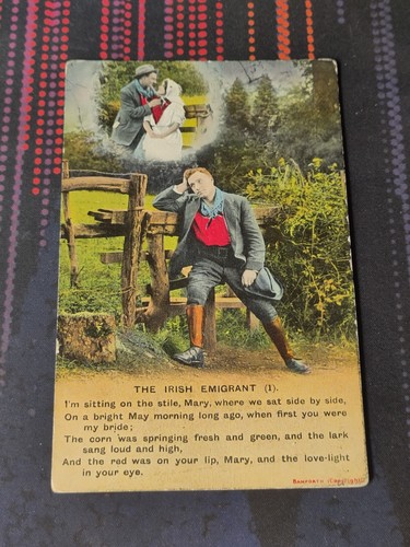 Vintage postcard the irish - vintage,