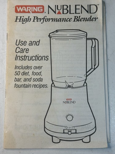 Manual only waring - manual, nublend